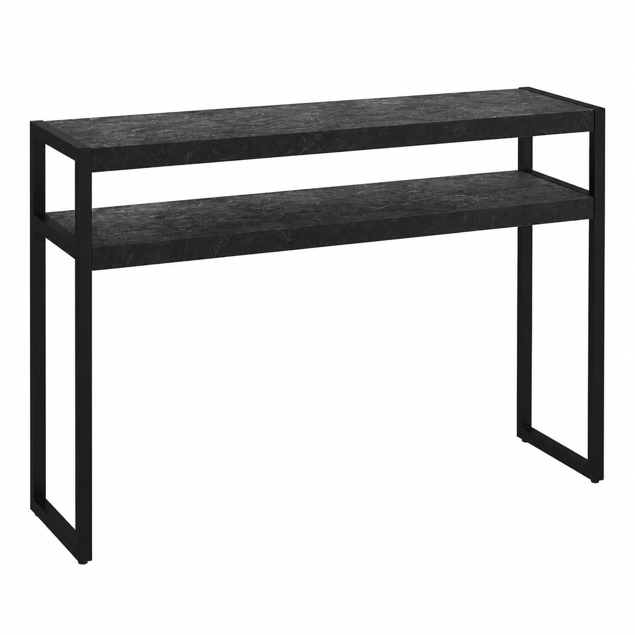 Consolle Ingresso Moderna Luxury in Nero Cemento, Made in Italy