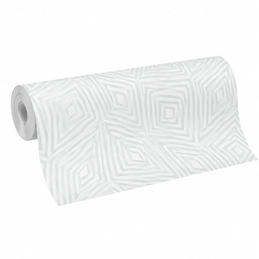 Carta da parati in vinile ecologico geometrico stile scandinavo 10x0.53m per interni