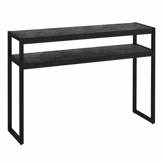 Consolle Ingresso Moderna Luxury in Nero Cemento, Made in Italy